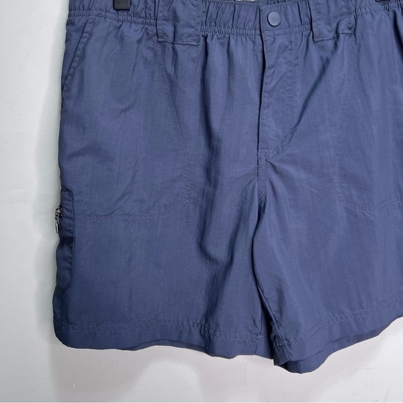 Columbia Gray/Blue Nylon Shorts Size Medium - Picture 3 of 8